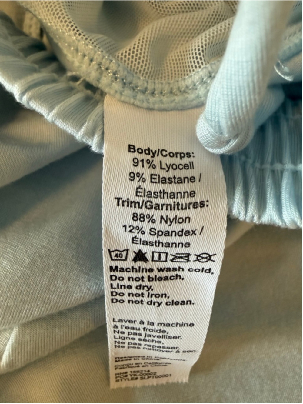 HoneyLove BlissWear Pant Glacier Size XS - Picture 8 of 9